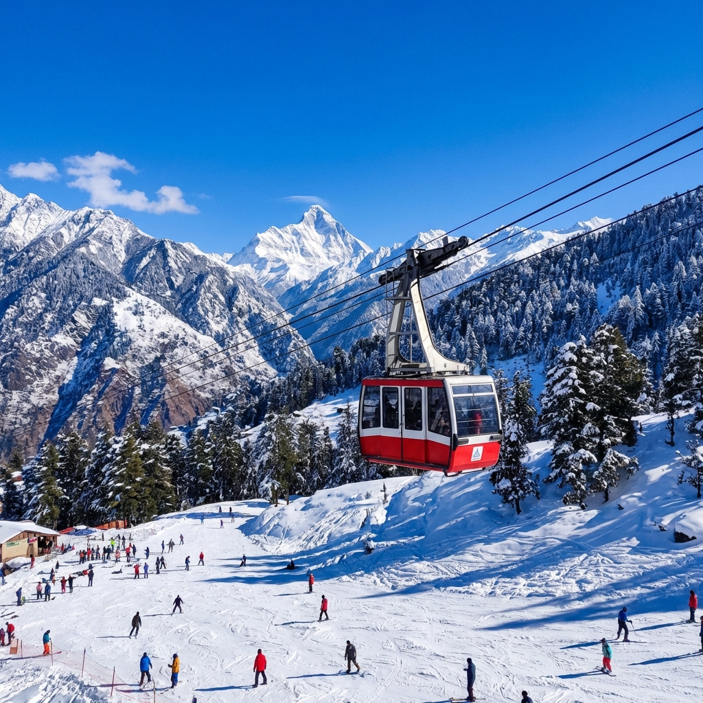 Delhi to Auli Taxi Journey