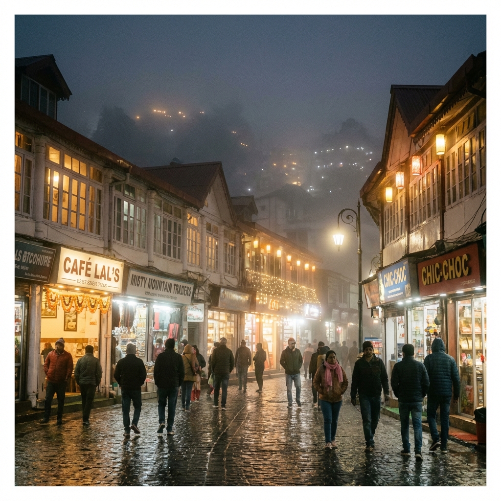 Mall Road Mussoorie Shopping